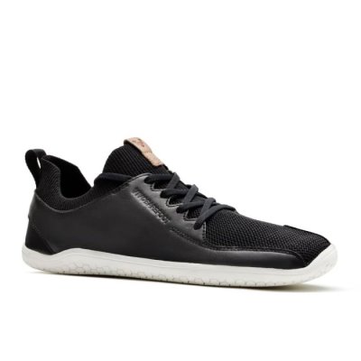 Vivobarefoot Primus Knit - Dámské Sálové Boty Černé (BAT650723)